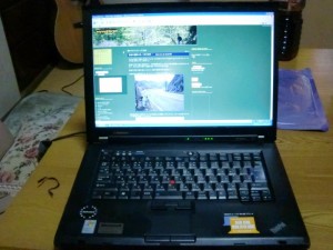ThinkPad T61　でかい、重い